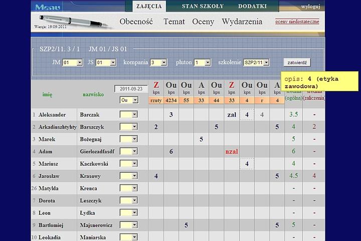 Dodawanie dziecka do e-dziennika