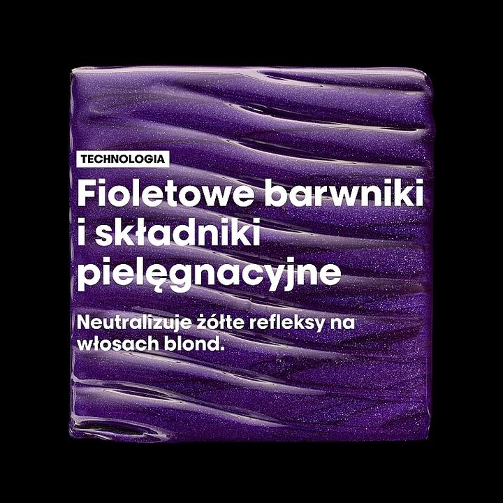 Fioletowe refleksy na włosach