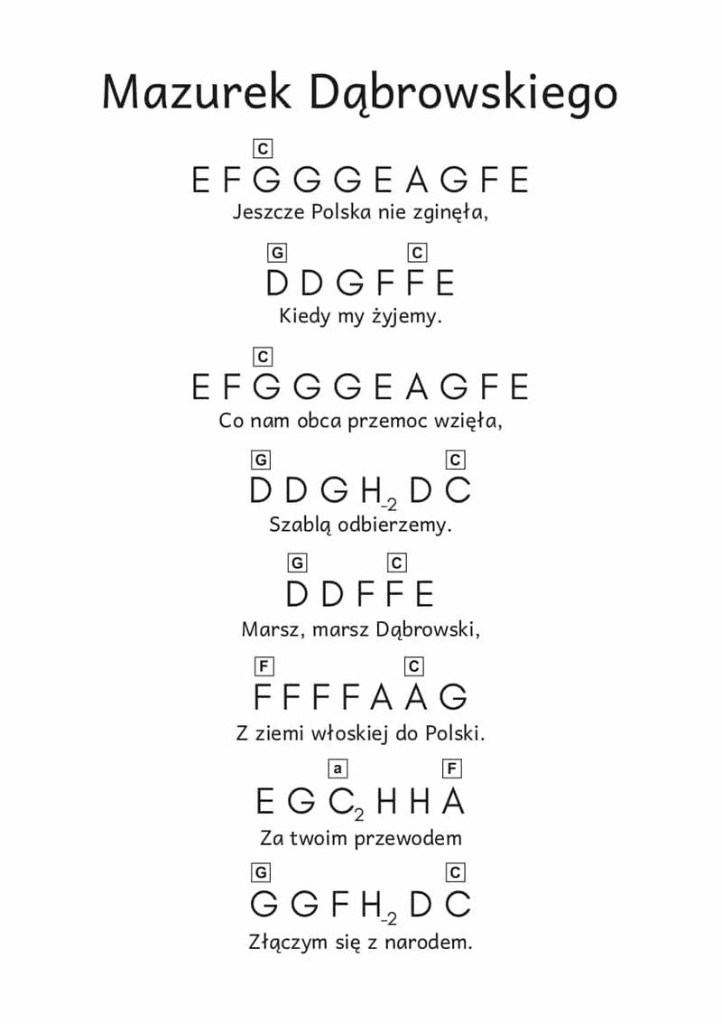 Polski hymn narodowy