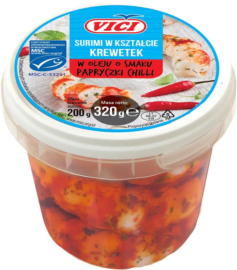 Składniki paluszków krabowych