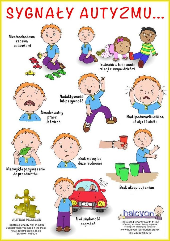 Uspokajanie dziecka z autyzmem