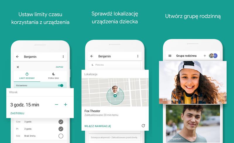 Instrukcja krok po kroku Family Link