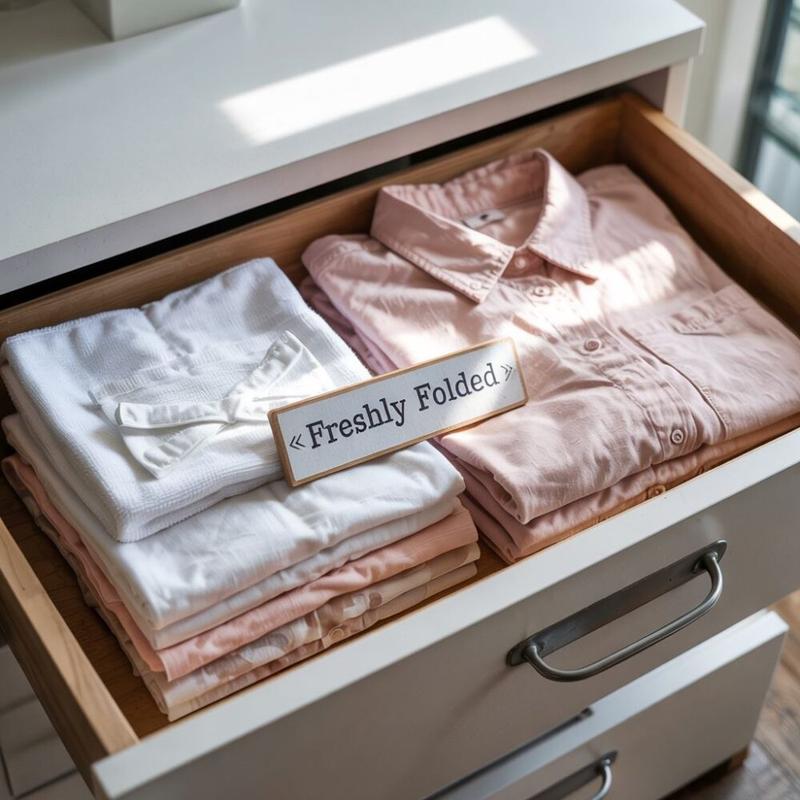 Segregacja ubranek i akcesoriów niemowlęcych