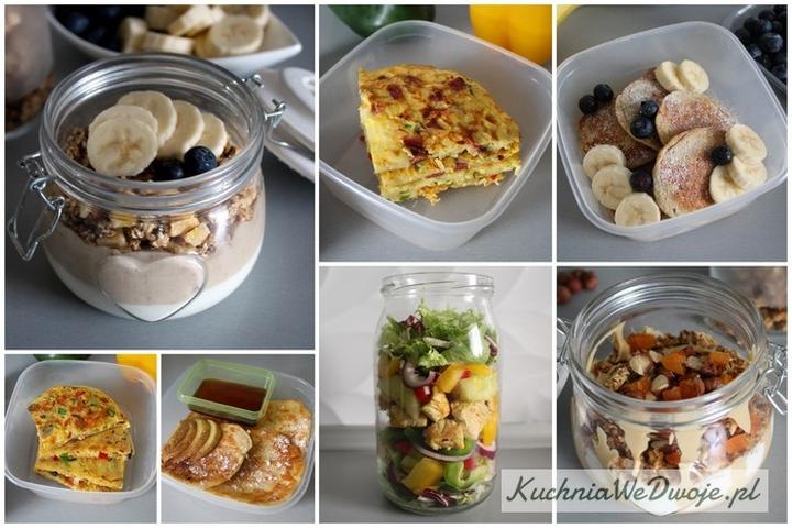 Kolorowe i pożywne sałatki do szkoły