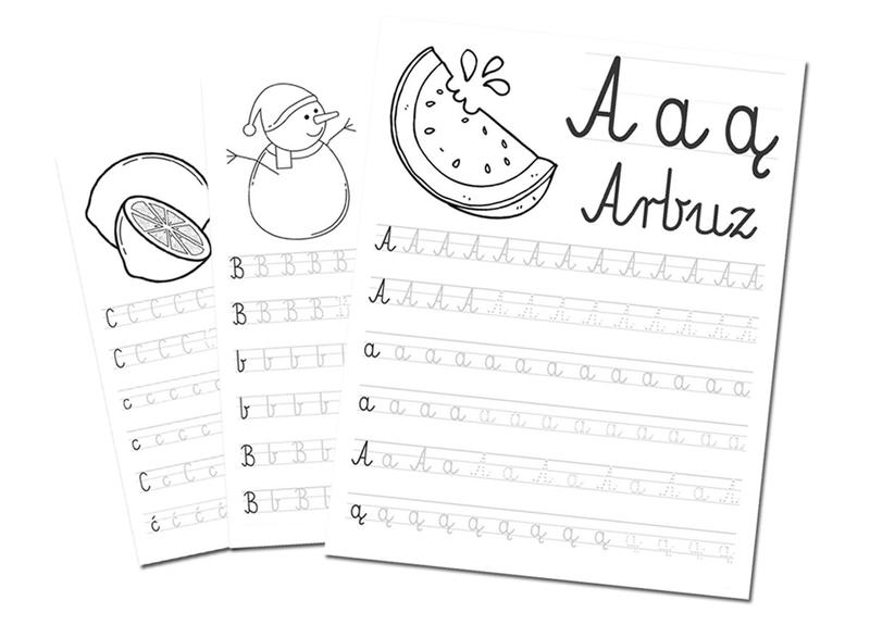 Nauka liter dla dzieci