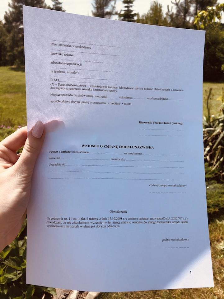 Prawo rodzinne zmiana nazwiska małoletniego