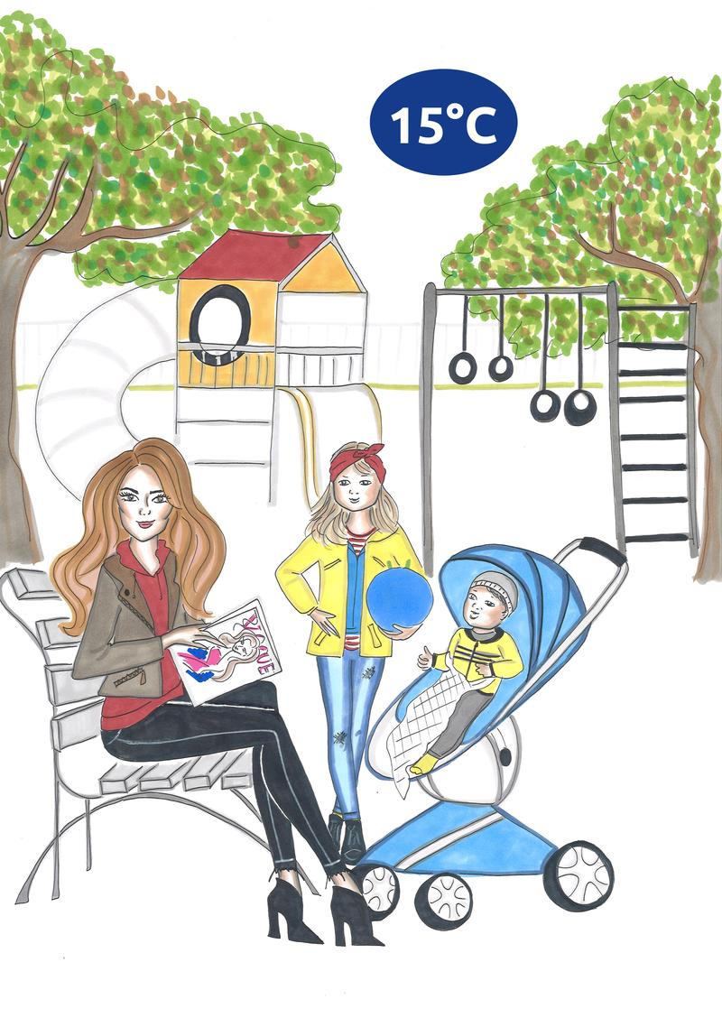 Ubieranie dziecka na 10 stopni